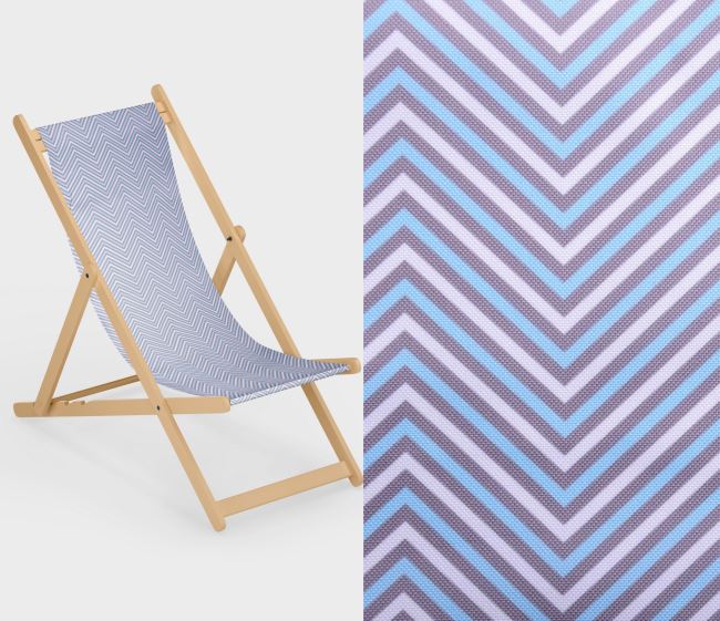 Lehátkovina šírka 150 cm s potlačou geometrických tvarov LH35