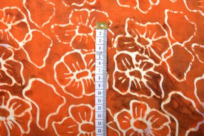 Pareo/sarong s batikovanou potlačou kvetín BALI157 (6)