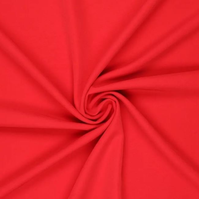 Letná kostýmová látka v červenej farbe 0854/425
