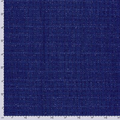 Chanel v modrej farbe so striebornou lurexovou niťou 23259/005 (2)