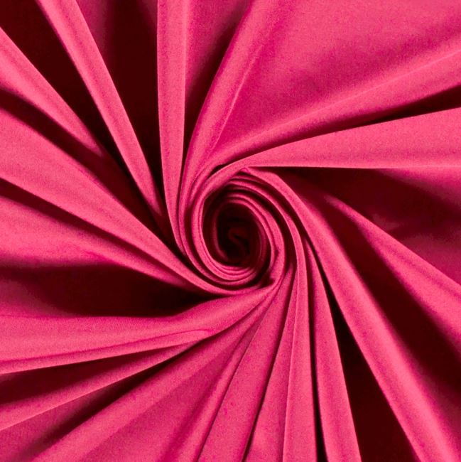 Športový silnejší úplet vo fuchsiovej farbe 20250/017