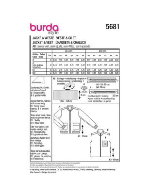 Strih na pánsku bundu a vestu vo veľ. 46-56 5681 (1)