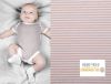 Bavlnený úplet z kolekcie BABY so svetlo béžovými prúžkami 18489/052