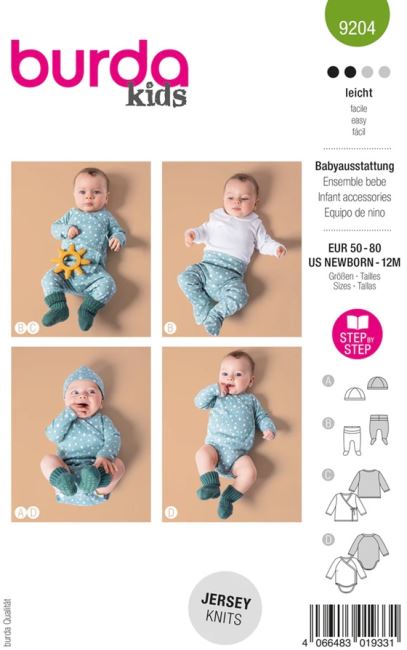 Strih na bábätká vo veľ. do 12 mesiacov 9204