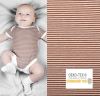 Bavlnený úplet z kolekcie BABY s tmavo okrovými 18489/053