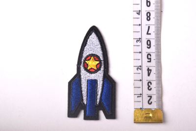 Nažehľovacia nášivka v tvare rakety TH363 (1)