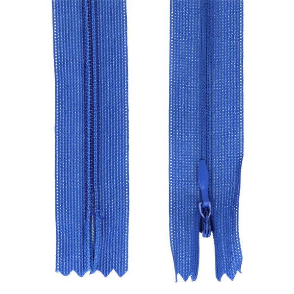 Skrytý zips modrej farby 25cm I-3W0-25-340