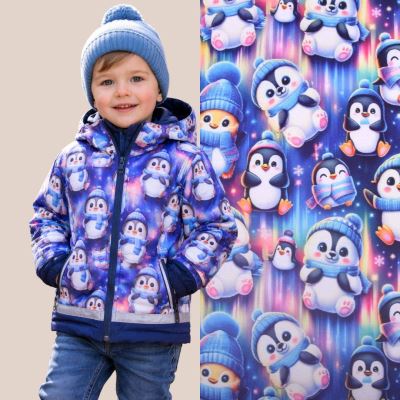 Softshell s digitálnou potlačou tučniakov a zvieratiek 24449/005