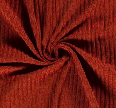 Rebrovaná pletenina v tehlové farbe 03362/056 (2)