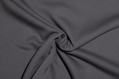 Počesaná teplákovina v šedej farbe 05650/054 (1)