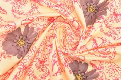 Americká bavlna na patchwork s motýlikmi a kvetmi 199PYOPM/79 (3)
