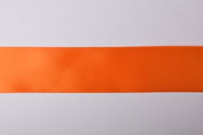 Saténová stuha v oranžovej farbe 4 cm 06226 (1)