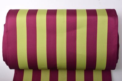 Lehátkovina šírka 44 cm s potlačou zelených a vínových pruhov LH27 (3)