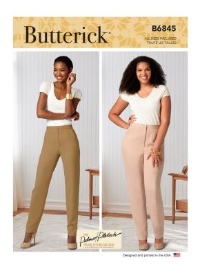 Strih Butterick na dámske nohavice B6845-A