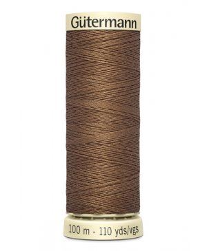 Univerzálna šijacia niť Gütermann v hnedej farbe 180