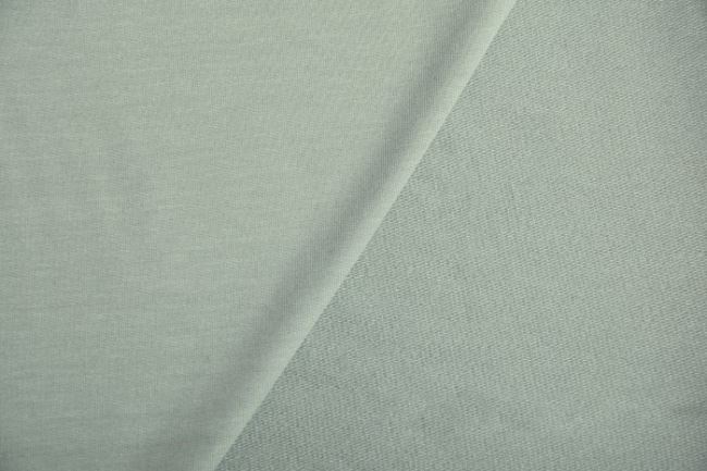 Bambusová teplákovina French Terry v zeleno šedej farbe 0901/322