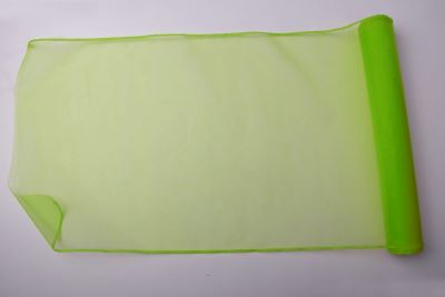 Organzová stuha v zelenej farbe 36 cm 06142 (2)