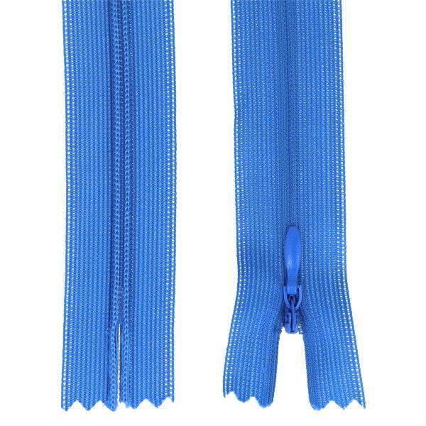 Skrytý zips v modrej farbe 20cm I-3W0-20-213