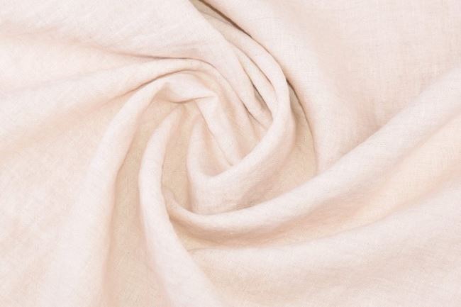 Praný ľan v smotanovej farbe 0872/030