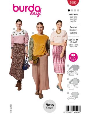 Strih na voľné tričko vo veľ. 34-44 5650