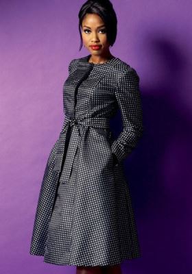 Strih Butterick na kabát vo veľ. 32-42 B5966-B5