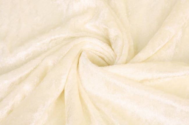 Velour de panne slonia kosť 0140/030
