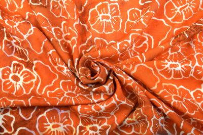 Pareo/sarong s batikovanou potlačou kvetín BALI157 (7)