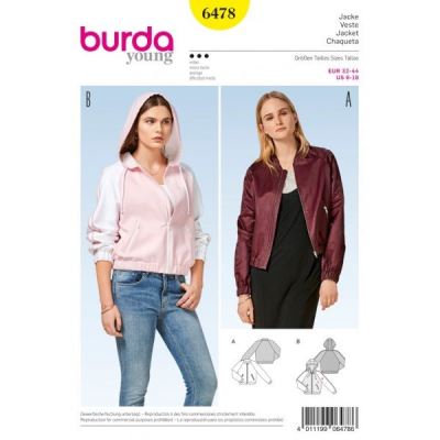 Strih na dámsku bundu 6478