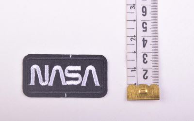 Nažehľovacia nášivka s nápisom NASA TH370 (1)