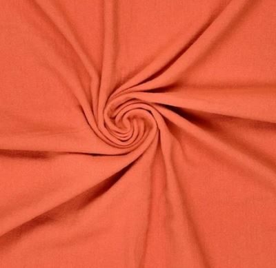 Jemná indická bavlna v tehlovej farbe 0946/454