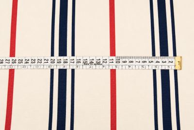 Lehátkovina šírka 45 cm v béžovej farbe s potlačou pruhov LH50 (1)
