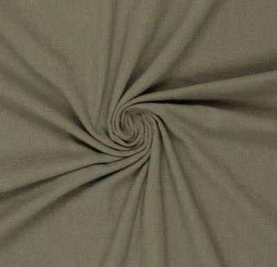 Jemná indická bavlna v khaki farbe 0946/215