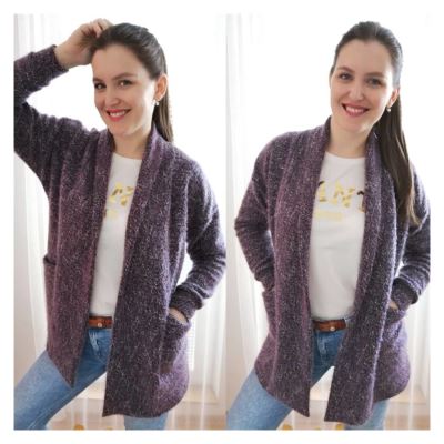 Tlačený strih Fazonetka na dámsky kabátik Simple coat vo veľ. XXS-XXXL FA015 (1)