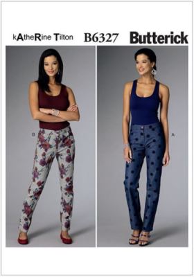 Strih Butterick na dámske nohavice vo veľkosti 42-50 B6327-F5
