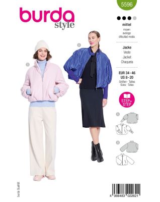 Strih na dámsku bundu veľ. 34-46 5596