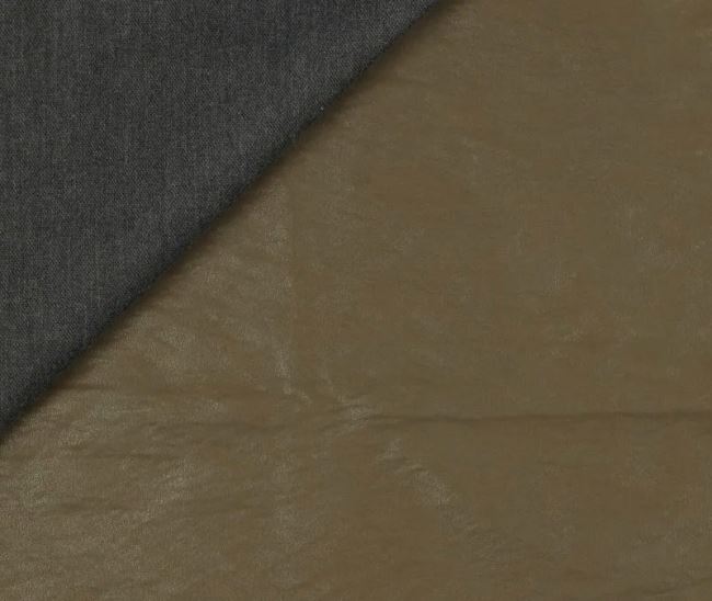 Koženka v khaki farbe 90204/215