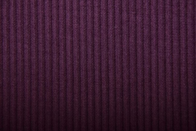 Menčestrová pletenina vo fialovej farbe CSCLC-2684/8
