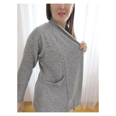 Tlačený strih Fazonetka na dámsky kabátik Simple coat vo veľ. XXS-XXXL FA015 (2)