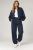 Široké tmavo modré nohavice ITA-KA01
