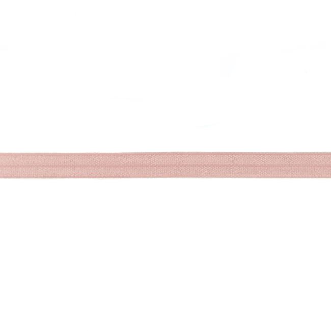 Lemovacia gumička v staroružovej farbe 1,5 cm široká 182692