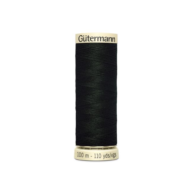 Univerzálna šijacia niť Gütermann v čierno hnedej farbe 766