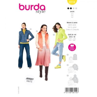 Strih na dámsku bundu a vestu veľ. 34-44 6114