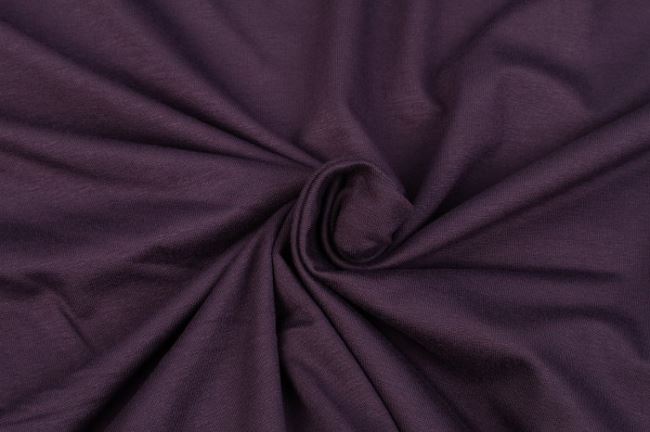 Viskózový úplet vo fialovej farbe 02194/247