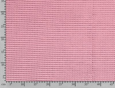 Vaflová bavlnená látka vo svetlo ružovej farbe 02903/114 (2)